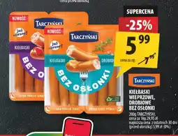Arhelan Kiełbaski wieprzowe bez osłonki Tarczyński oferta