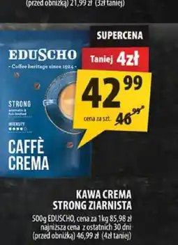 Arhelan Kawa Crema Strong ziarnista Eduscho oferta