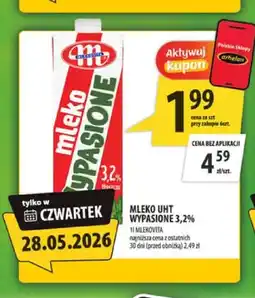 Arhelan Mleko UHT Wypasione 3,2% Mlekovita oferta