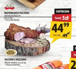 Arhelan Baleron z wędzarni Mięsny Zakątek oferta
