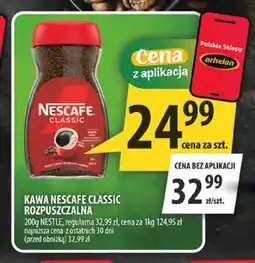 Arhelan Kawa Nescafe Classic rozpuszczalna oferta