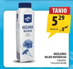 Arhelan Maślanka naturalna Milko oferta