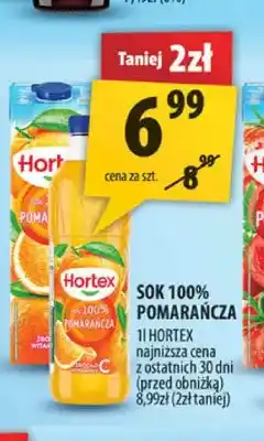 Arhelan Sok 100% pomarańcza Hortex oferta