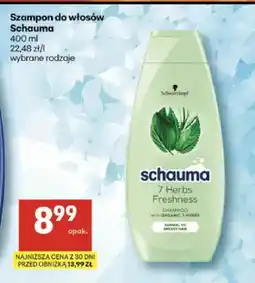 Delikatesy Centrum Szampon do włosów Schauma 7 Herbs Freshness oferta