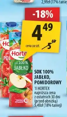 Arhelan Sok 100% jabłko Hortex oferta