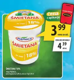 Arhelan Śmietana 18% do zupy Piątnica oferta