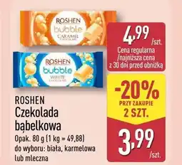ALDI Czekolada bąbelkowa mleczna oferta