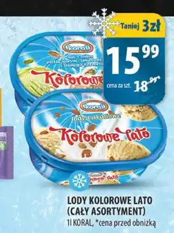 Arhelan Lody Kolorowe Lato Koral oferta