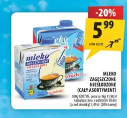 Arhelan Mleko zagęszczone niesłodzone oferta