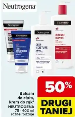 Carrefour Market Neutrogena Balsam do ciała, krem do rąk oferta