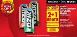 Biedronka Dzik energy Napój energetyczny oferta
