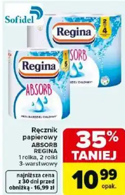 Carrefour Market Regina Ręcznik papierowy absorb oferta