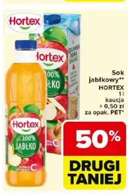 Carrefour Market Hortex Sok jabłkowy oferta