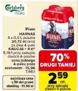 Carrefour Market Harnaś Piwo oferta
