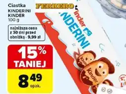 Carrefour Market Ferrero Ciastka kinderini Kinder oferta