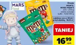 Carrefour Market Mars Draże M&M'S, minis M&M'S oferta