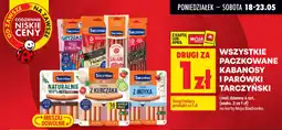 Biedronka Tarczyński Kabanosy i Parówki oferta