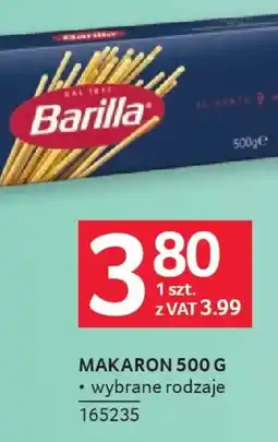 Selgros Barilla Makaron oferta