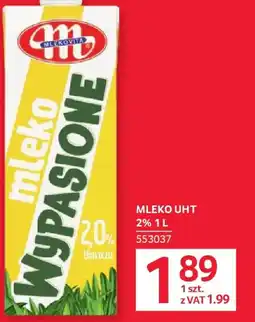 Selgros Mlekovita Mleko Wypasione UHT 2% oferta