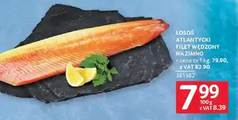 Selgros Łosoś atlantycki filet wędzony na zimno oferta