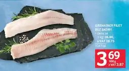 Selgros Grenadier filet bez skóry oferta