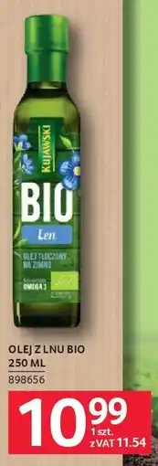 Selgros Kujawski Olej z lnu BIO oferta