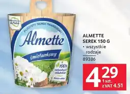 Selgros Almette Serek śmietankowy oferta