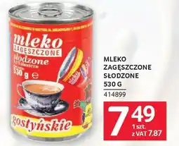Selgros Gostyńskie Mleko Zagęszczone Słodzone oferta