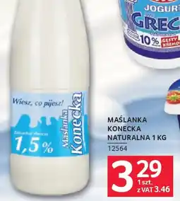 Selgros Konecka Maślanka Naturalna oferta