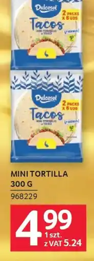 Selgros Dulcesol Tacos Mini Tortilla oferta