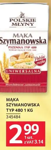 Selgros Polskie młyny mąka Szymanowska pszenna typ 480 oferta