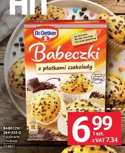 Selgros Dr. Oetker Babeczki z płatkami czekolady oferta