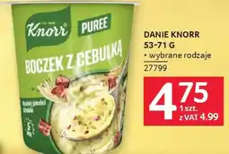 Selgros Knorr Danie Puree Boczek z Cebulką oferta