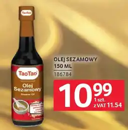 Selgros TaoTao Olej Sezamowy oferta