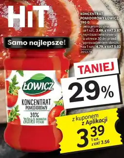 Selgros Łowicz Koncentrat pomidorowy oferta