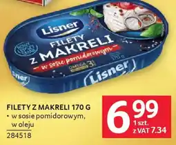 Selgros Lisner Filety z Makreli oferta