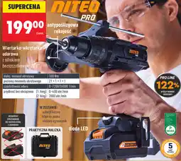 Biedronka Wiertarko-wkrętarka udarowa z silnikiem bezszczotkowym 20 V* Niteo Pro oferta