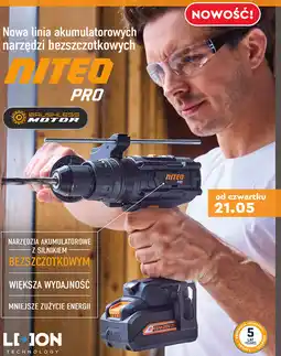 Biedronka Narzędzia akumulatorowe bezszczotkowe Niteo PRO oferta