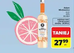 Carrefour Adam Mickiewicz Gorzka Pomarańcza oferta