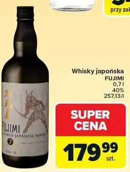 Carrefour Fujimi Whisky japońska oferta
