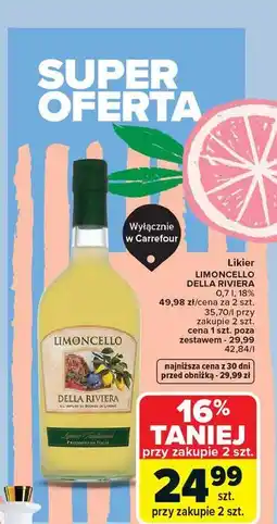Carrefour Limoncello Della Riviera Likier oferta