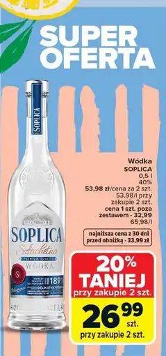 Carrefour Soplica Wódka Szlachetna oferta
