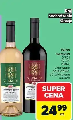 Carrefour Gamziri Wino oferta