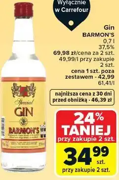 Carrefour Barmons Gin oferta