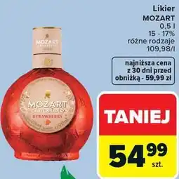 Carrefour Mozart Likier oferta