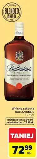 Carrefour Ballantines Whisky szkocka oferta