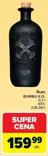 Carrefour Bumbu x.o. Rum oferta