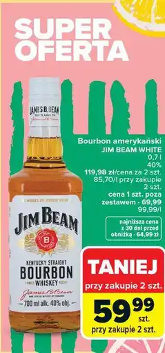 Carrefour Jim Beam Bourbon amerykański White oferta