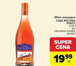 Carrefour Casa Pecunia Wino musujące Spritz oferta
