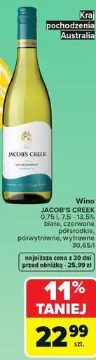 Carrefour Jacobs Creek Wino oferta